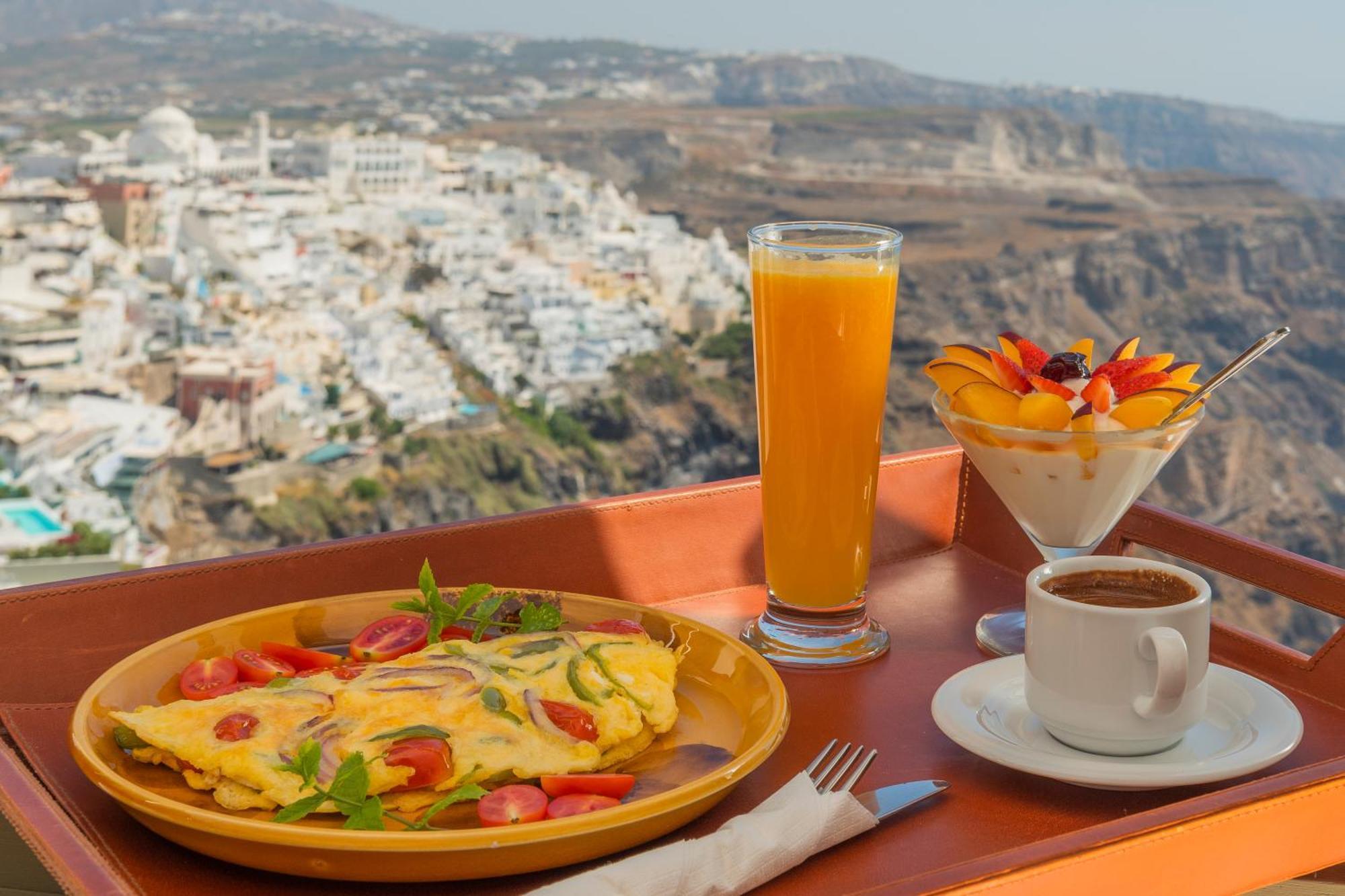 Anthos Caldera Suites Fira  Ngoại thất bức ảnh